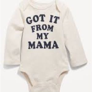 Got it from my mama unisex onesie!